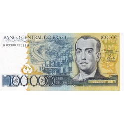  BRASIL 100000 CRUZEIROS 1985  UNC